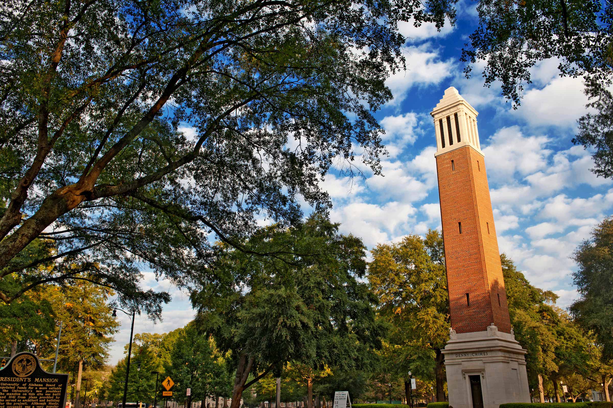 Denny Chimes tower